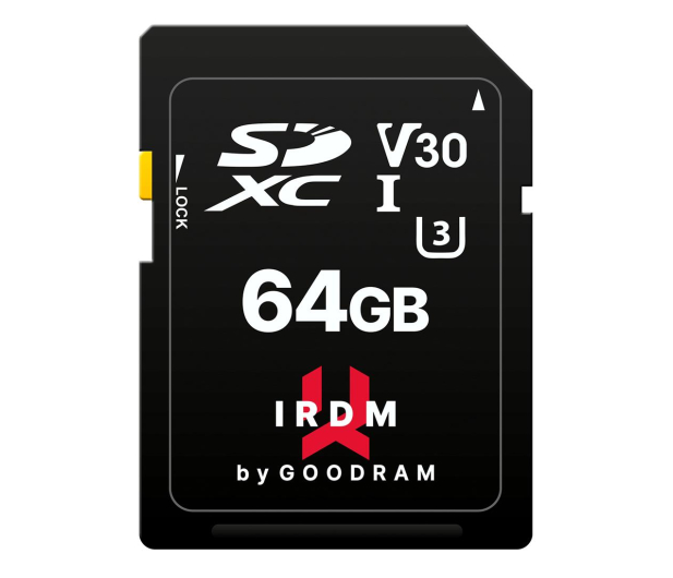 GOODRAM SDXC 64GB 100MB/s IR-S3A0-0640R12 - 604908 - zdjęcie
